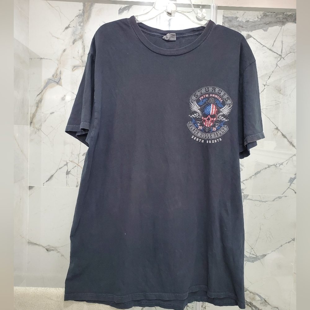 79th Annual 2019 Sturgis Rally T-Shirt Size L
